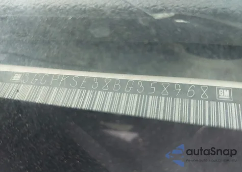 2011 Chevrolet Silverado 1500 Lt из США, поврежденный, VIN 3GCPKSE38BG358968